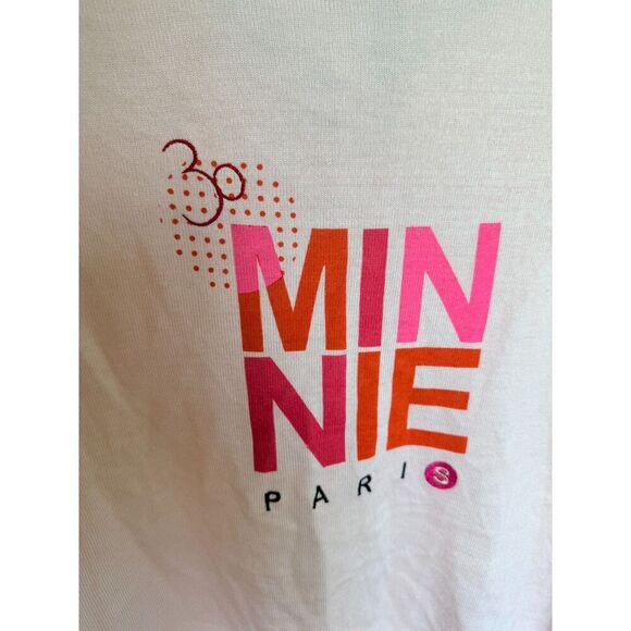 Disney Parks Paris Minnie Mouse 30 Year Dolman Sleeve Button Up Cardigan Sweater - Picture 3 of 6